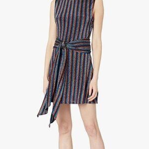 House of Harlow 1960 X Revolve Cybelle Mini Dress in Noir Multi Size XS